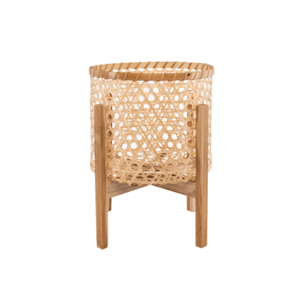 Woven bamboo basket - Image 2